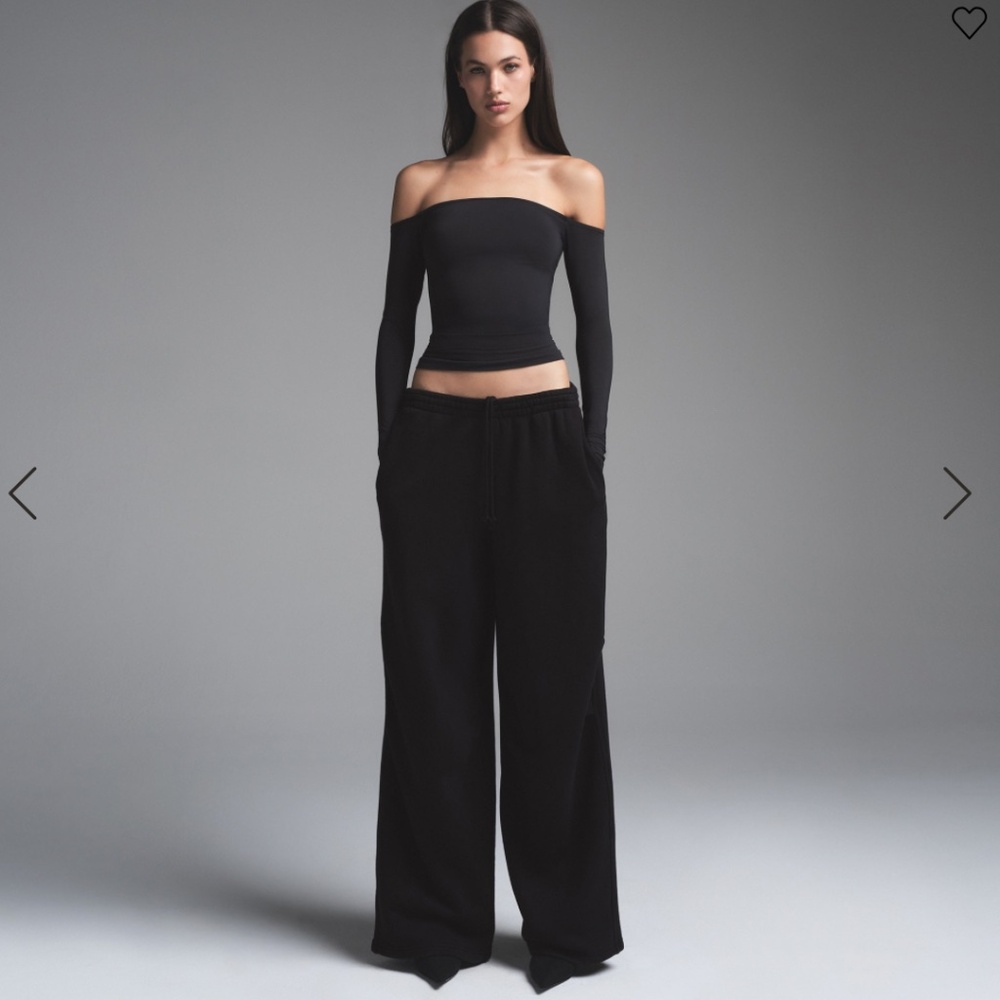 Skims Boyfriend Fleece Lounge Pants XS